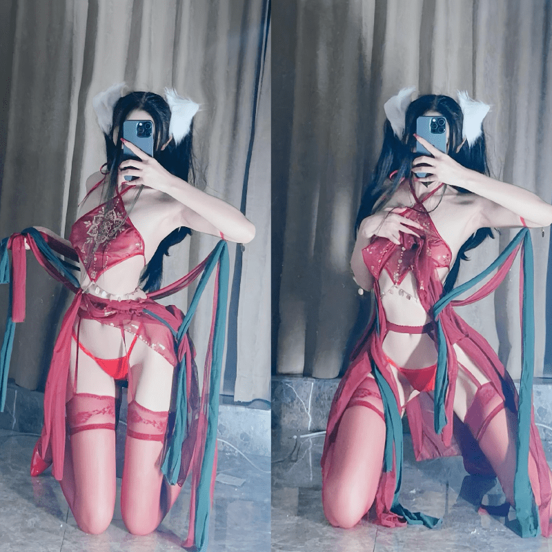 小艾根本吃不饱微密圈写真合集-秘语喵